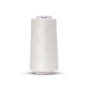 Keedil® All Purpose 2-Ply 40 Weight Polyester 3000 Yard Serger Thread - Picture 1 of 55