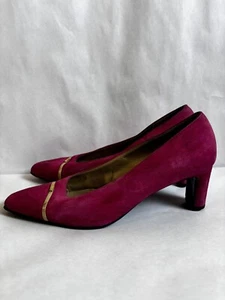 Vintage St. John High Womens 8.5 Pink Pumps Shoes - Picture 1 of 16