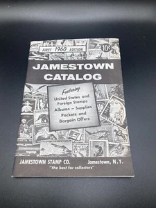 Vintage 1960 Jamestown Catalog Stamp Collectors Guide - Illustrated NM Condtion - Picture 1 of 8