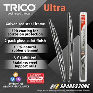 Front Trico Ultra Wiper Blades for Toyota Chaser JZX100 1996-2000 - Picture 1 of 2