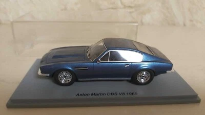 Spark Aston Martin DBS V8 1969 blu scala 1:43 - Immagine 1 di 3
