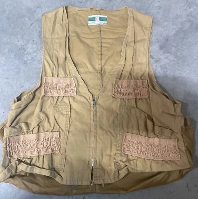 Vintage Game Winner Sportswear Hunting  Duck Quail Bird Shell Ready Vest Men's - Image 1 of 4