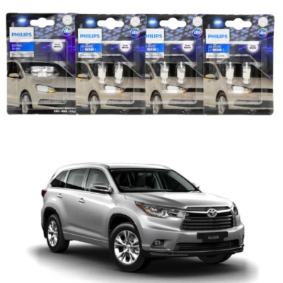 PHILIPS LED White Interior Light Bulb Package for 2014-2016 Toyota Kluger 4WD - Image 1 of 2