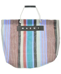 MARNI Tragetaschen BlauGrünxRotxBlauLila usw.(Streifenmuster) 2200564149131 - Bild 1 von 11