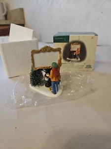 1998 Depart 56 Heritage Village Accessory ~ PAINTING OUR OWN VILLAGE SIGN  - Bild 1 von 12