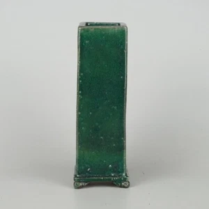 Used Bonsai Pot Tofukuji Small Size Height Approx. 18cm Green Glaze Rare - Picture 1 of 9