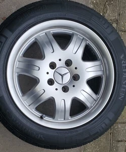 Original Mercedes Alufelgen 7Jx16 ET34 5x112 / 16 Zoll (A1714010902)  - Bild 1 von 7