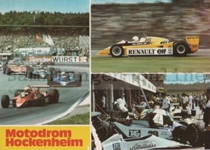 MOTODROM HOCKENHEIM Postkarte PK AK Fotografie Automobil Rennsport Formel 1 - Picture 1 of 2