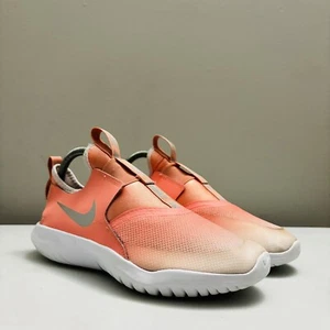 Nike Flex Runner AT4662-608 Running Shoes Sneakers Crimson Bliss/Platinum 6.5Y - Picture 1 of 14