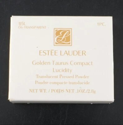 Estee Lauder Vintage Golden Taurus Compact Lucidity Translucent Pressed Powder - Image 1 of 4