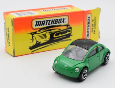 Matchbox Superfast #49 VW Volkswagen Beetle Concept green. Made in... - Image 1 of 4