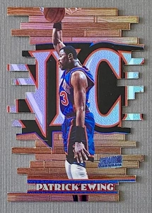 1997 Topps Stadium Club - Triumvirate Luminous Holofoil Patrick Ewing #T8B HOF - Picture 1 of 2