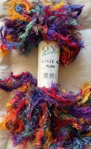 ONline Linie 42 PLUSH Yarn, Rayon, 100gm/80yds, col#0009 Multicolor - Picture 1 of 2
