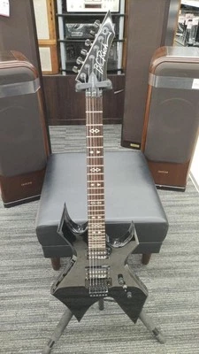 B.C.RICH DARK ARTS Used Mahogany body Mahogany neck Ebony fingerboard w/Softcase - Image 1 of 4