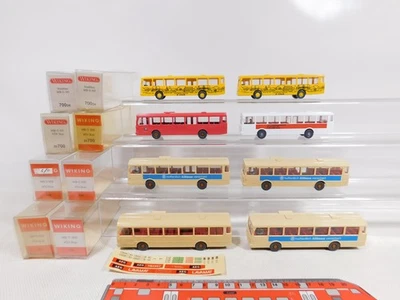 8x wiking H0 1:87 700 Bus Città MB O 305 Alleanza DB Unna ecc Mint + Box #EF99-1 - Immagine 1 di 4