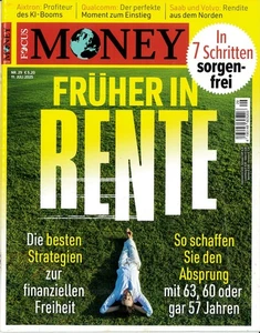 FOCUS MONEY - 29-2025 vom 11. Juli 2025 - neu und ungelesen - 108 Seiten - Bild 1 von 1