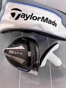 TaylorMade 2020 SIM Driver 10.5 degree Golf Club Head Only ( RH ) w/cover, tool - Picture 1 of 12