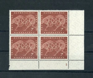 BUND Nr.332 ** ECKRAND-VB rechts unten FORMNUMMER "3" !!! (163591) - Picture 1 of 1