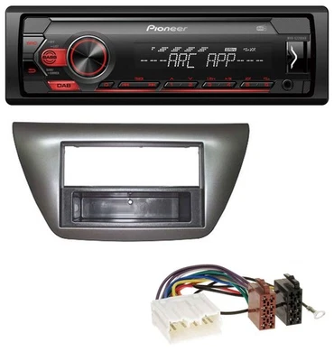 Pioneer DAB 1DIN MP3 AUX USB Autoradio für Mitsubishi Lancer Evo 2004-2008 - Bild 1 von 4