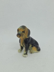 Perro Beagle Hound miniatura porcelana hueso vintage 1,5 pulgadas - Imagen 1 de 5