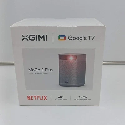 New XGIMI MoGo 2 Plus 1920 x 1080 400 ISO Lumens Portable Projector XK13T - Image 1 of 4