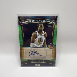 Kevin Looney Topps Flagship Mark Of Excellence verde automático/99 - Imagen 1 de 2