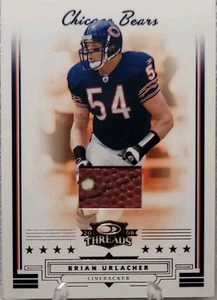 2006 Donruss Threads #31 Brian Urlacher memorabilia calcio #158/250 in 1 tocco - Foto 1 di 10