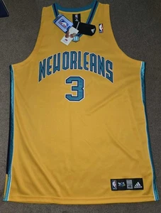 NEW WITH TAGS Chris Paul New Orleans Hornets adidas AUTHENTIC Jersey Sz 48 - Picture 1 of 11
