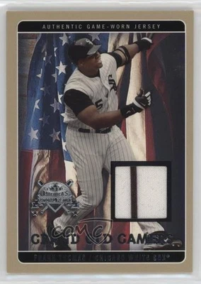 Camiseta Fleer National Pastime Grand Old Gamers 2005 Frank Thomas #GOG-FT HOF Foto 1 de 2