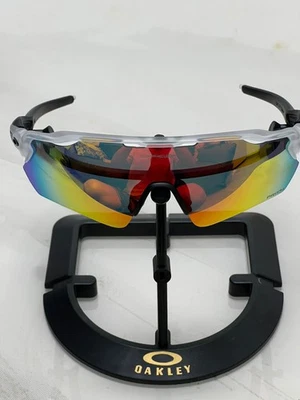  NEW OO9208 Oakley Radar EV Patn SunglassesTransparent Frame Polarization Lenses - Bild 1 von 4
