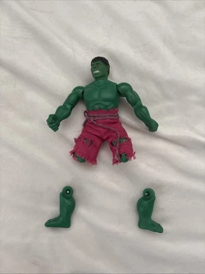 VINTAGE ORIGINAL 1974 MEGO MARVEL SUPERHERO THE HULK 8” FIGURE MISSING LEG RARE - Image 1 of 2