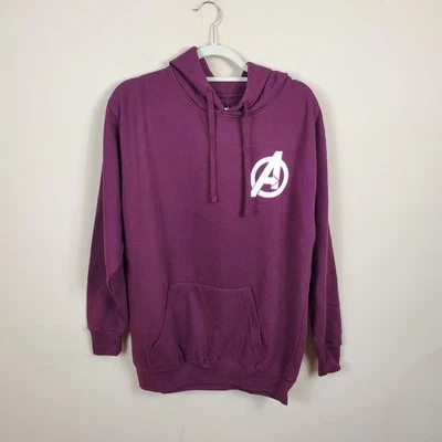Avengers Expanded Hoodie in Burgundy Size M - Image 1 of 4