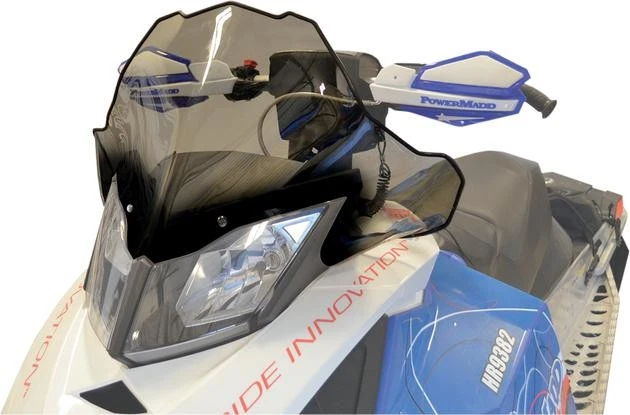 Parabrisas Powermadd Cobra Mid 15.25" Smoke/Black Fade #13422 Ski-Doo Foto 1 de 1