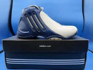 Scarpe sneaker Adidas vintage uomo 9,5 Climacool con blu Adiprene Tim Duncan metà 2004 - Foto 1 di 6