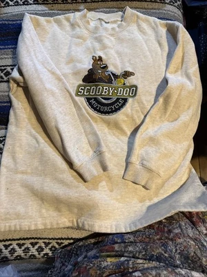 Sudadera Scooby Doo Talla Mediana Grande Scooby Doo Moto Gris (300) Foto 1 de 4