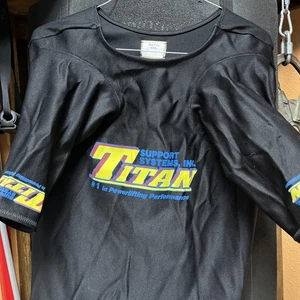 Titan Fury NXG+ Bench Shirt Size 38 Black & Red (LU) Discontinued Color Combo! - Picture 1 of 8
