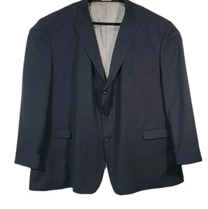 Giacca tuta Stacy Adams oro 56R blu navy con pantaloni 52R abbinati - Foto 1 di 13