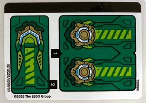 LEGO STICKER SHEET 71828 LLOYD'S PULL-BACK RACE CAR from set New & Genuine - Picture 1 of 1