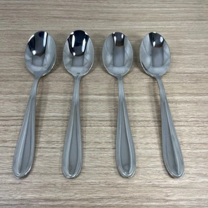 Wallace HILO MODERNO Cucharaditas 18/10 Acero Inoxidable Brillante Juego (4) - Imagen 1 de 5