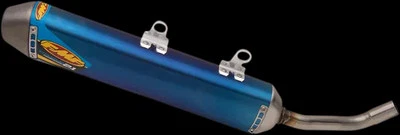 FMF PowerCore 2.1 Xtreme Blue Exhaust Silencer TI for Husqvarna TE300i 20-23 - Image 1 of 4