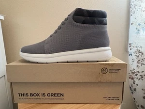 Women’s CLOUDSTEPPERS by Clarks Washable Knit Boots Ezera Tie Gray Camo Sz 11 W - Picture 1 of 24