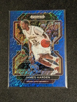 2022 帕尼 Prizm 选秀 James Harden 蓝色闪亮 /19 照片 — 第 1/2 张图片