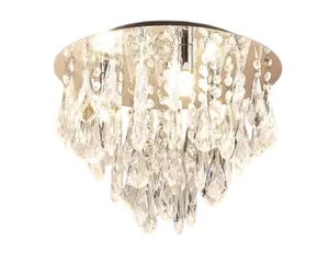 Kristall Look Deckenlampe Kronleuchter Lindby Mavinus wie Neu - Bild 1 von 2