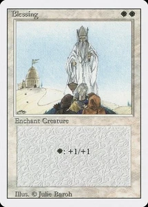 MTG - Blessing - Revised - Magic the Gathering - Picture 1 of 1