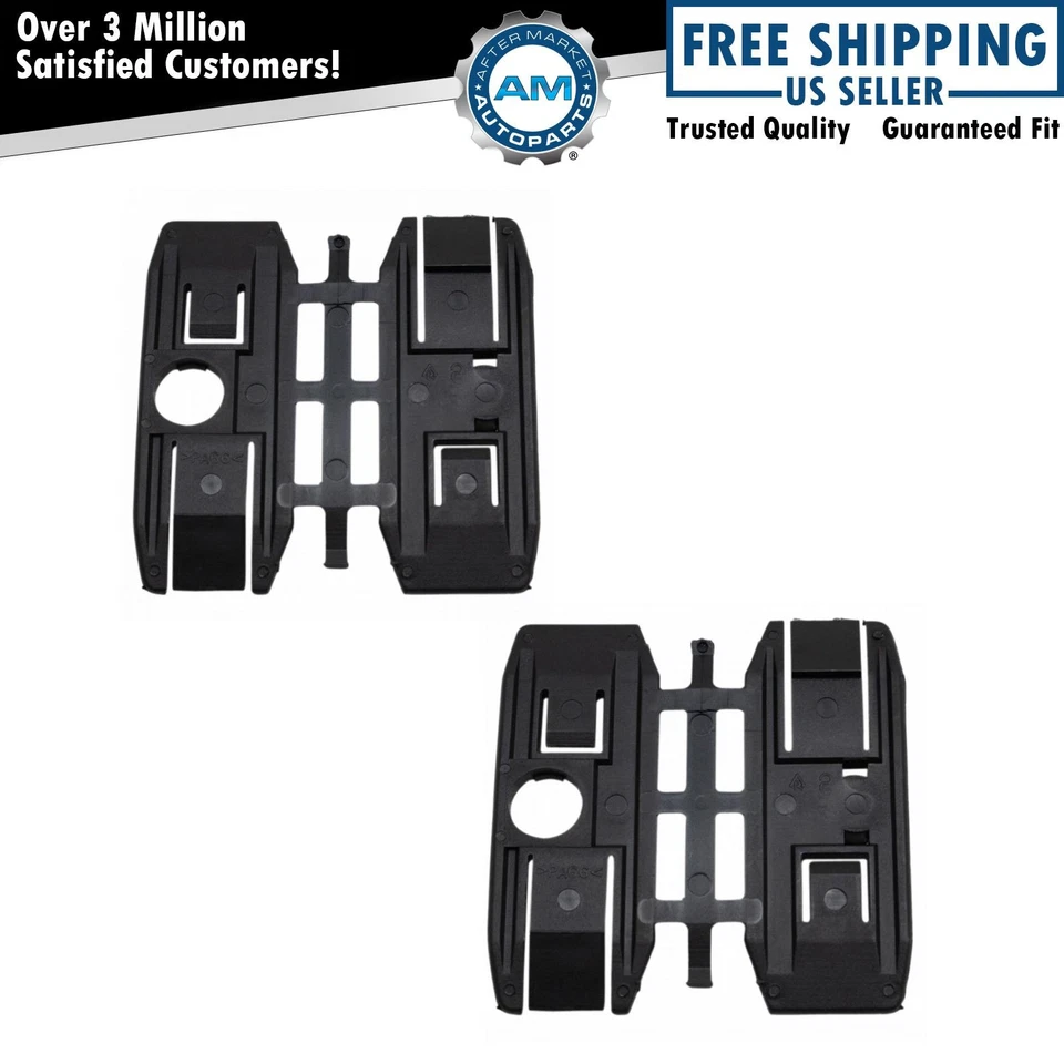 Juego de 2 retenedores de clip guía de ventana delanteros diestros o diestros OEM para Chevy Saturn Pontiac Foto 1 de 3