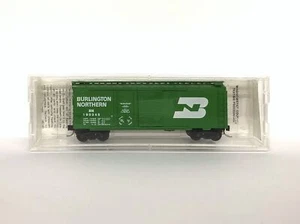 Micro-Trains 22010 N Scale Burlington Northern 40' Standard Box Car #190345 - Picture 1 of 2