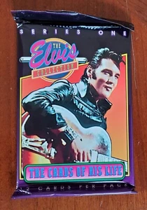 1992 ELVIS PRESLEY The Cards of His Life Series One Trading Cards 1 Sealed Pack - Picture 1 of 2