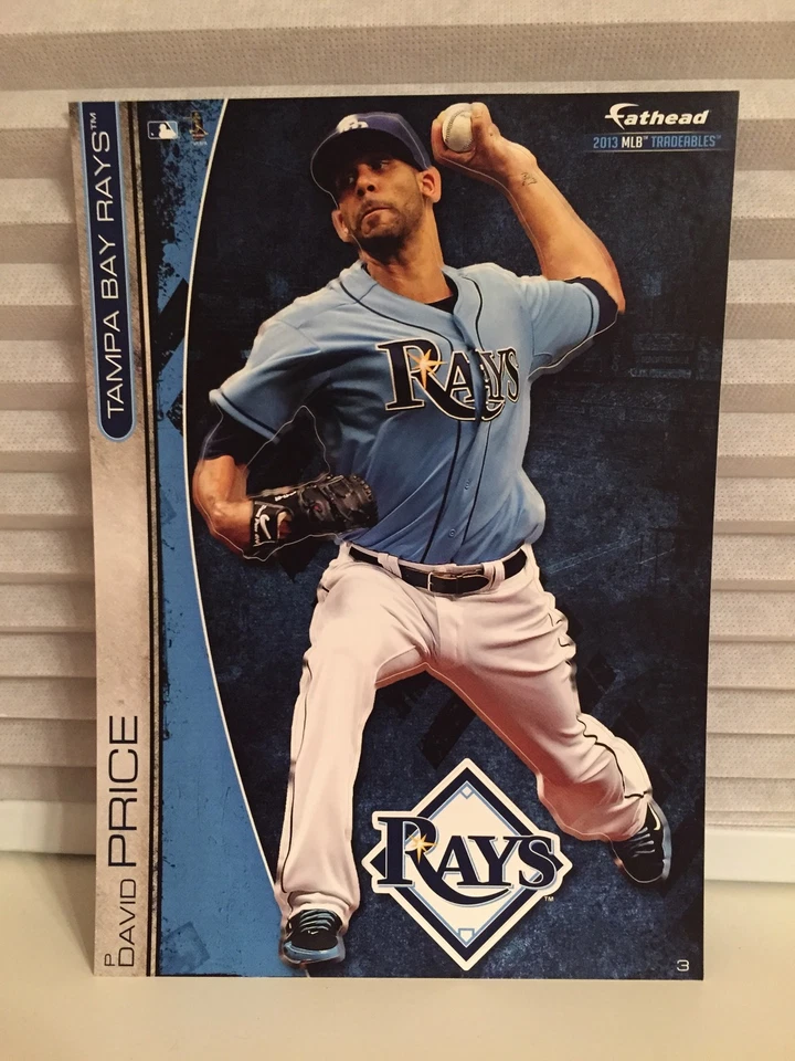 David Price Fathead Tradable Tampa Bay Rays Foto 1 de 1