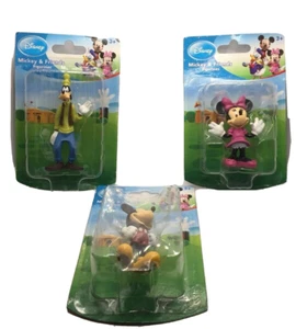 Mini Figura Mickey & Minnie Mouse Goofy Disney Mickey Mouse Friends Toppers para Pasteles - Imagen 1 de 7