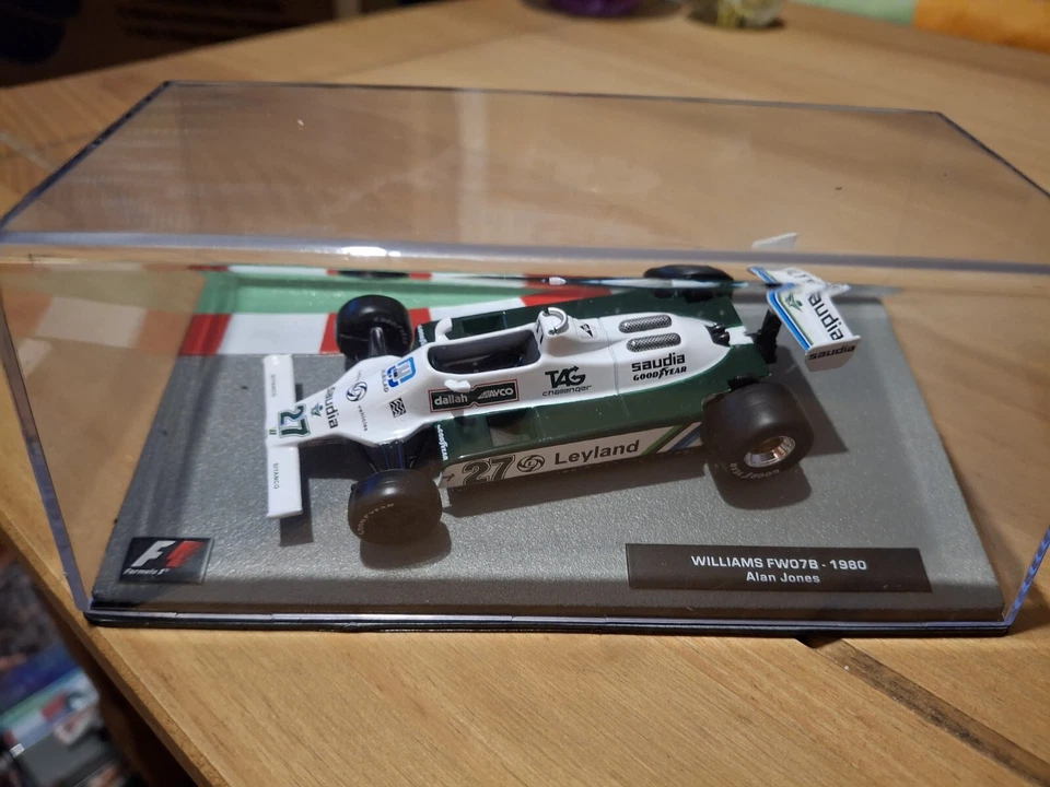  COCHE ATLAS EDICIONES 1/43 CLÁSICO 1980 WILLIAMS FORD FW07B ALAN JONES F1 Foto 1 de 1